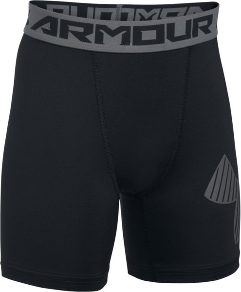 001 Black - Armour Mid Short